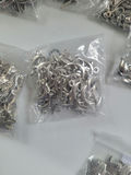 Assorted silver-tone metal charms and pendants - thumbnail 16 of 19