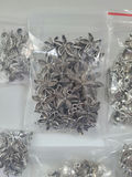 Assorted silver-tone metal charms and pendants - thumbnail 10 of 19