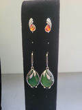 Assorted silver jewelry set: bangles, rings, necklace, and earrings - thumbnail 12 of 15