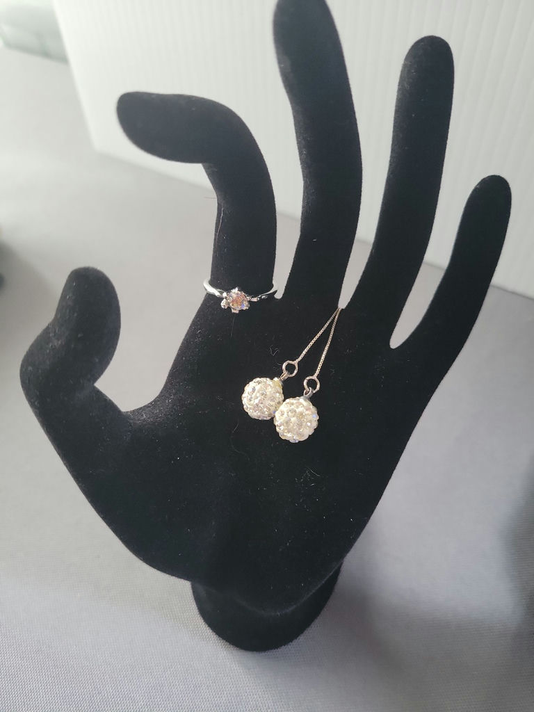 Assorted Silver-Tone Jewelry Set - image 4 of 14