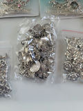 Assorted jewelry making findings and Swarovski crystals - thumbnail 10 of 11