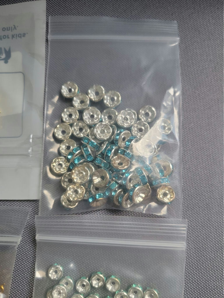 Swarovski Elemnts and assorted jewelry making findings and components - image 5 of 11