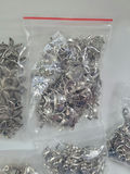 Assorted silver-tone metal charms and pendants - thumbnail 11 of 19