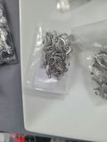 Assorted silver-tone metal charms and pendants - thumbnail 14 of 19