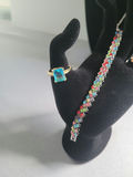 Swarovski Elements and Assorted Jewelry Collection with Rings, Necklace, Bracelet, and Earrings - thumbnail 2 of 15