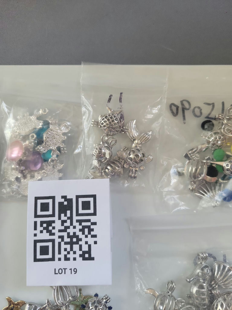 Assorted craft charms and embellishments - image 6 of 10