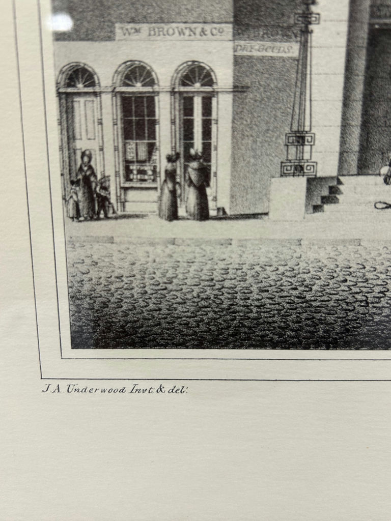 Old Arcade Bldg Print of Providence R.I.  - image 6 of 6