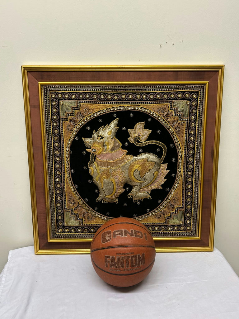 Burmese Kalaga Tapestry - image 3 of 4