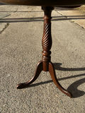 Pedestal Round End Table - thumbnail 4 of 4