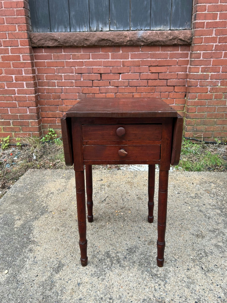 Antique Drop Leaf Work Table  - image 1 of 5