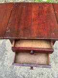 Antique Drop Leaf Work Table - thumbnail 3 of 5