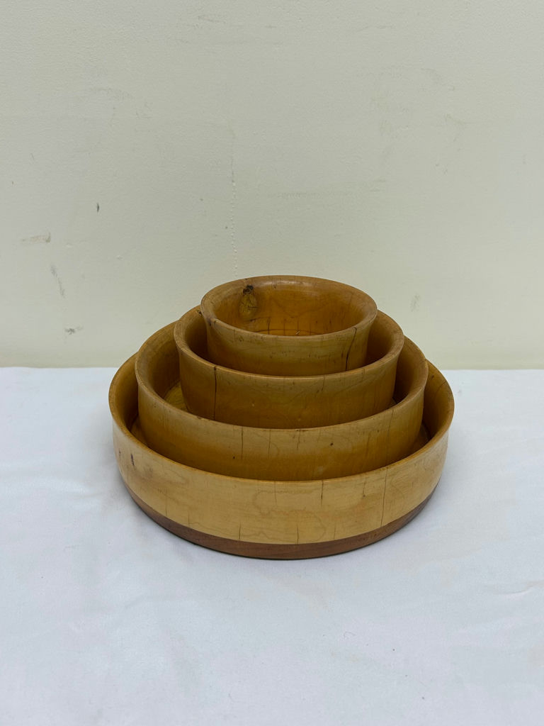 Burlwood Nesting Bowls - image 1 of 5