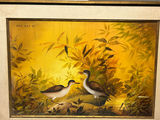 Oil Painting of Birds on Silk  - thumbnail 2 of 5