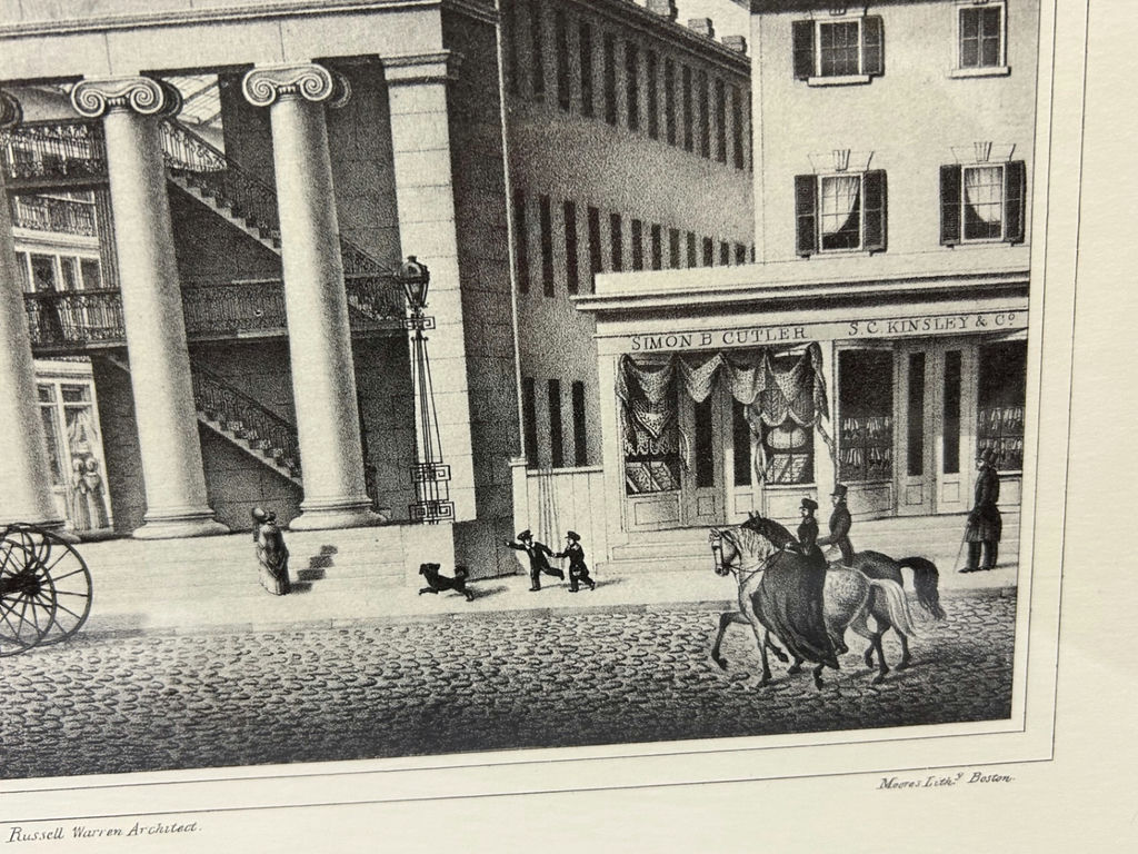 Old Arcade Bldg Print of Providence R.I.  - image 2 of 6
