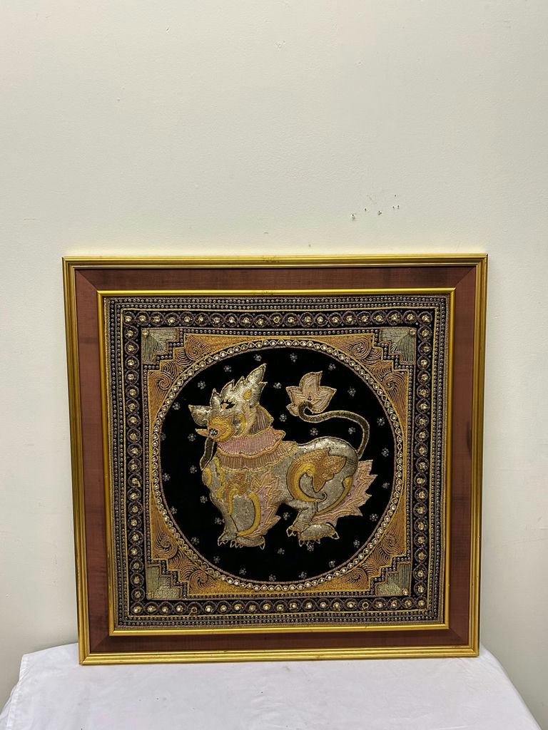 Burmese Kalaga Tapestry - image 2 of 4