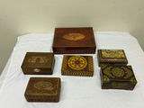 A Collection of Dresser Top Boxes  - thumbnail 1 of 11