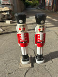 Vintage Blow Mold Nutcracker Soldiers - thumbnail 1 of 7