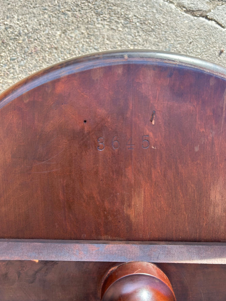 Pedestal Round End Table - image 3 of 4