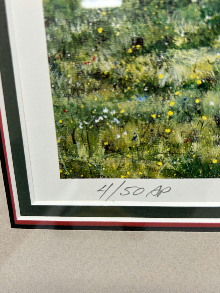 Signed Sam Lyons Lithograph  - image 3 of 7