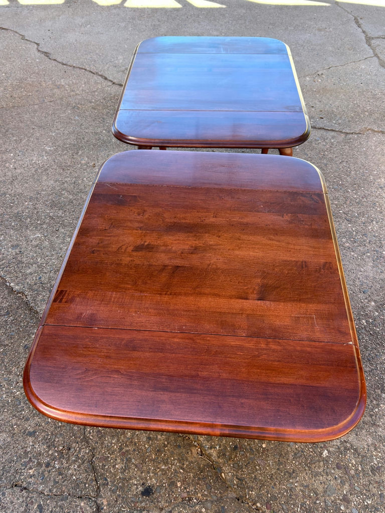Moosehead Furniture Cherry Drop Leaf Tables  - image 4 of 7