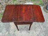 Antique Drop Leaf Work Table  - thumbnail 2 of 5