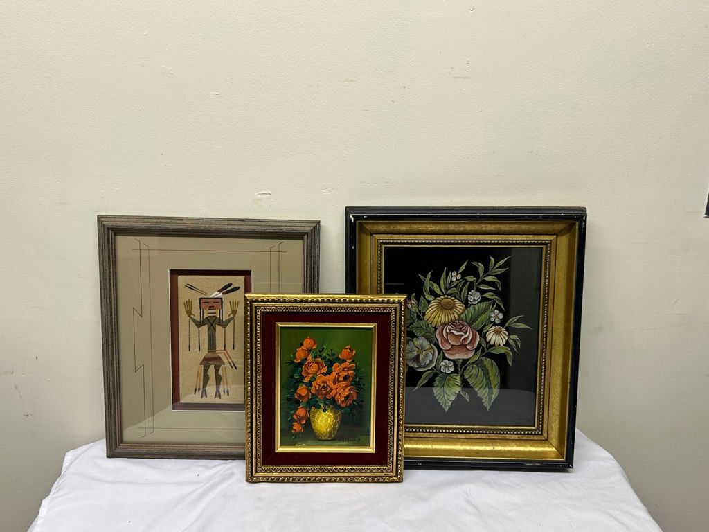 A Collection of Three Art Paintings - image 1 of 8