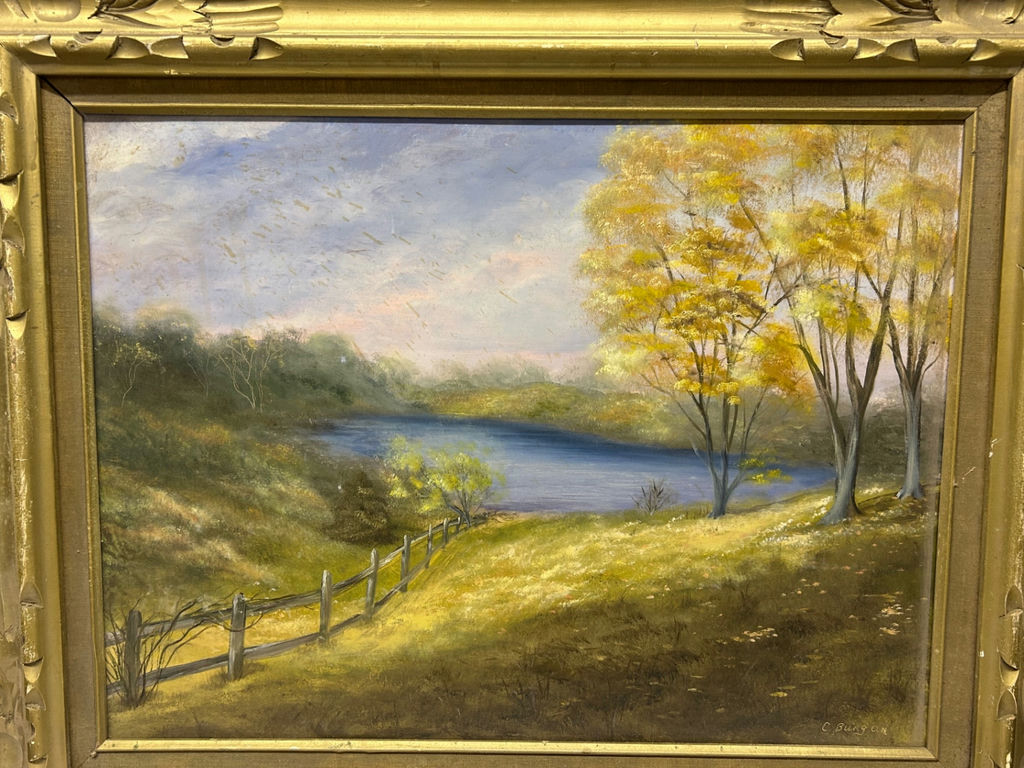 Landscape Oil on Board - image 3 of 4