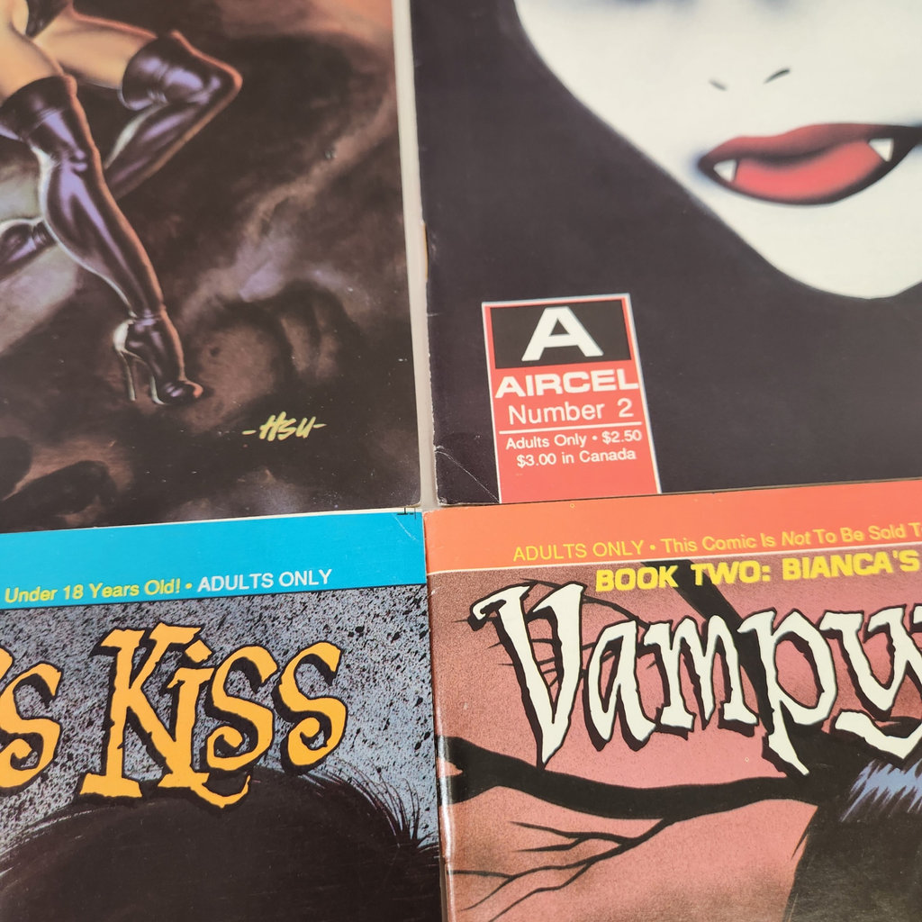 Beware the Vampire's Kiss #1-4 Adult Comics - image 2 of 3