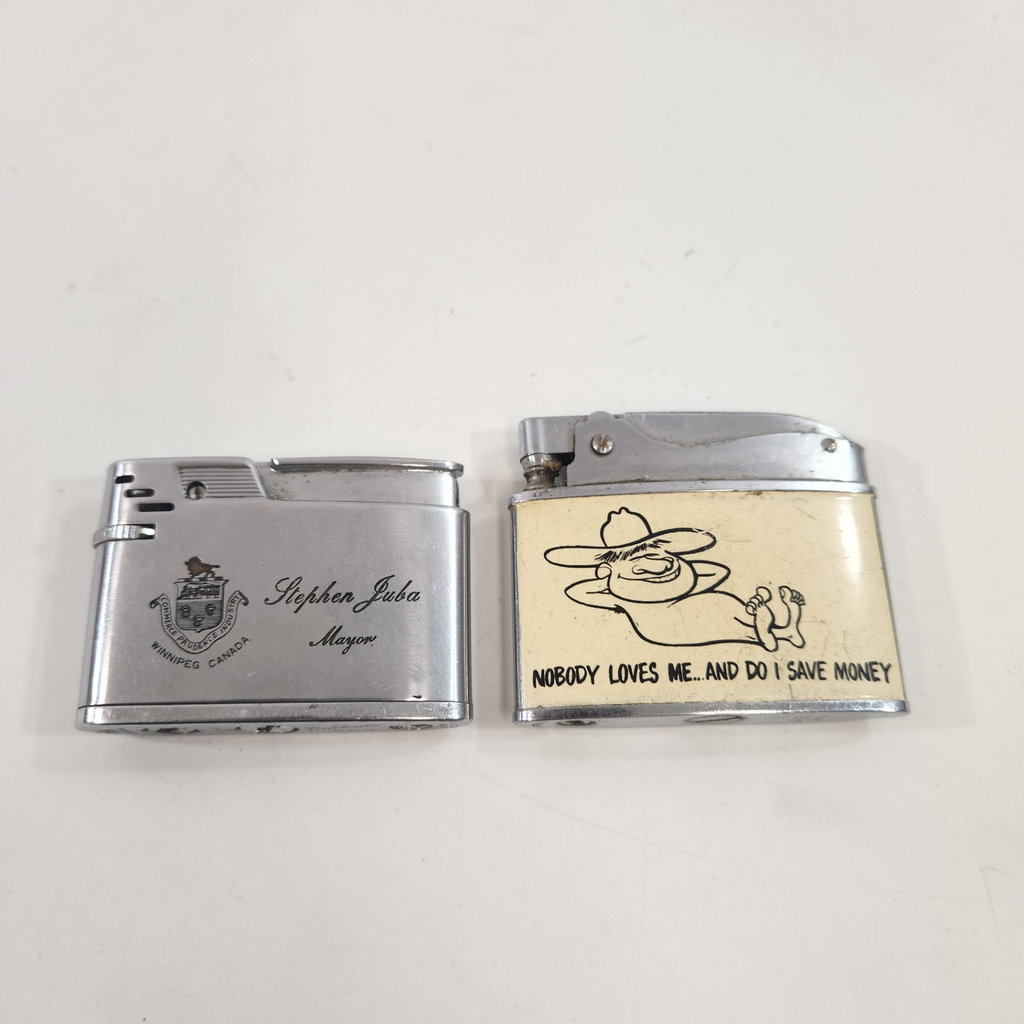 Collectible Lighters incl. Engraved for Mayor of Winnipeg - image 1 of 4
