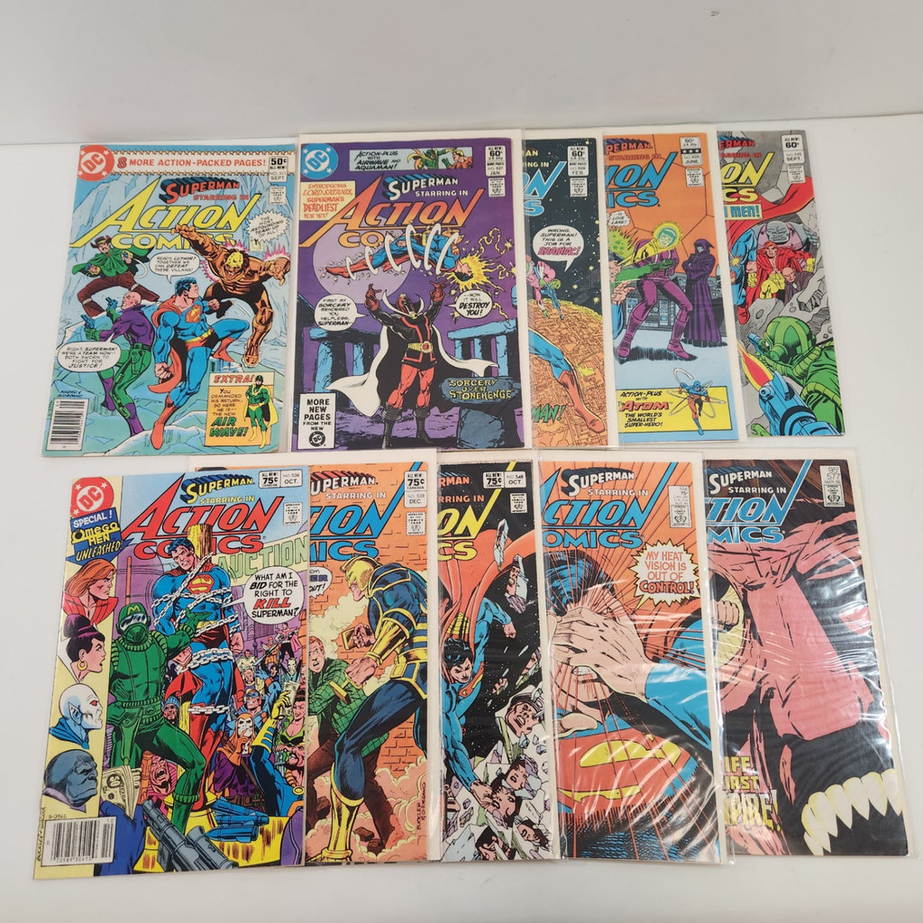 Action Comics 511,527,528,532,535,536,538,548,558,577 - image 1 of 5