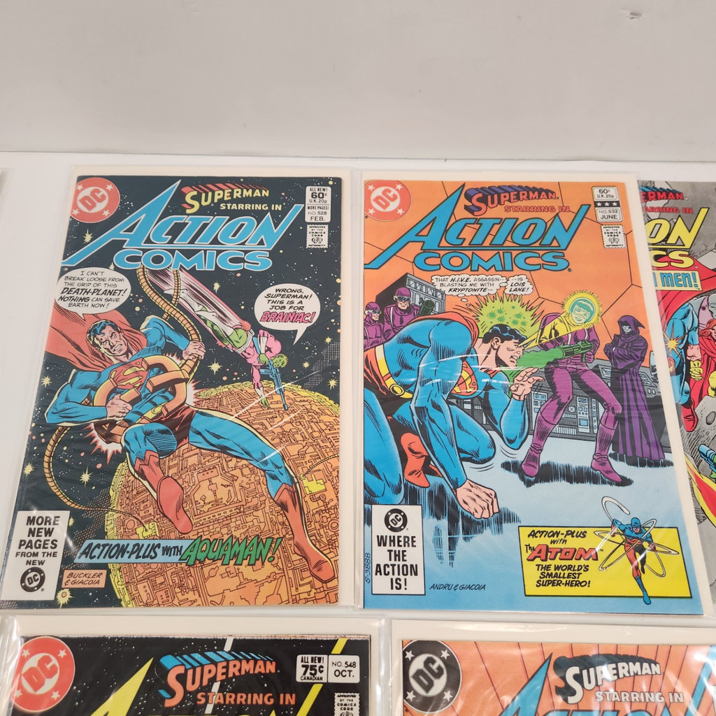 Action Comics 511,527,528,532,535,536,538,548,558,577 - image 4 of 5