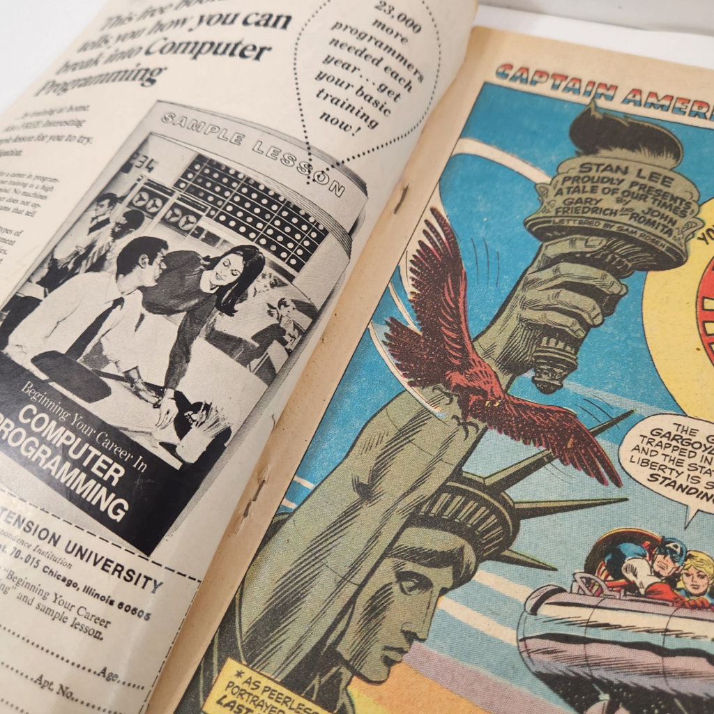 20 Cent Captain America Comics - image 2 of 8