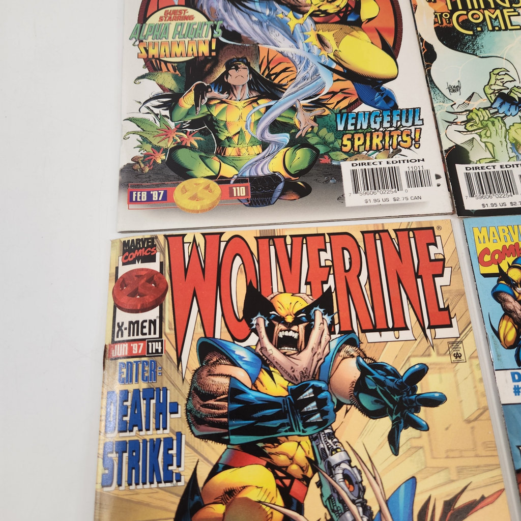 Wolverine #110-114 119-121 - image 4 of 5
