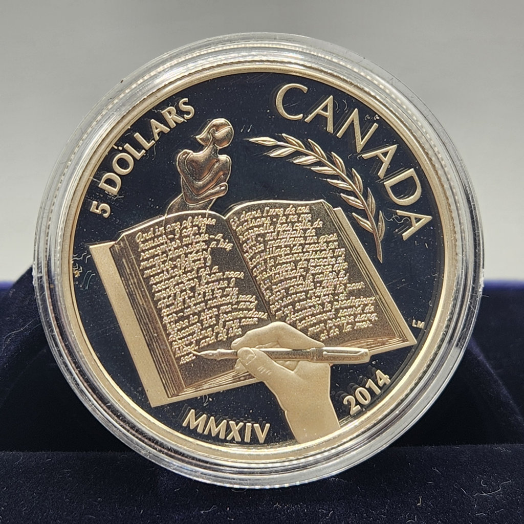 Canada $5 silver coin. Alice Monroe - image 1 of 3