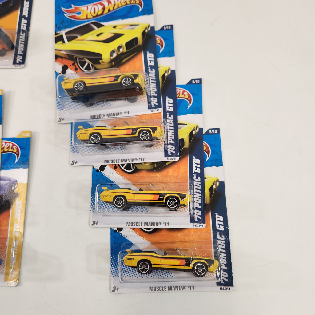 Hot Wheels Pontiac GTO Cars - image 2 of 5
