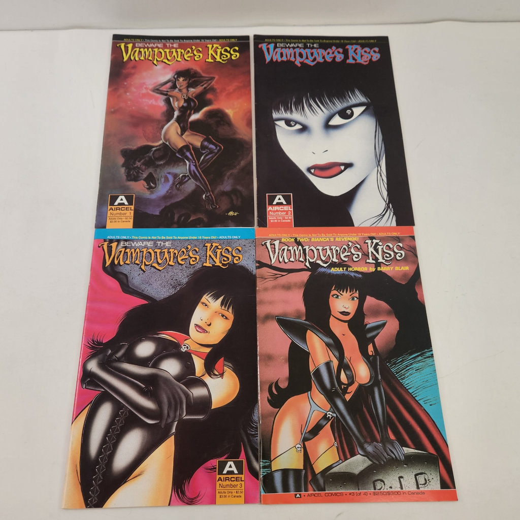 Beware the Vampire's Kiss #1-4 Adult Comics - image 1 of 3