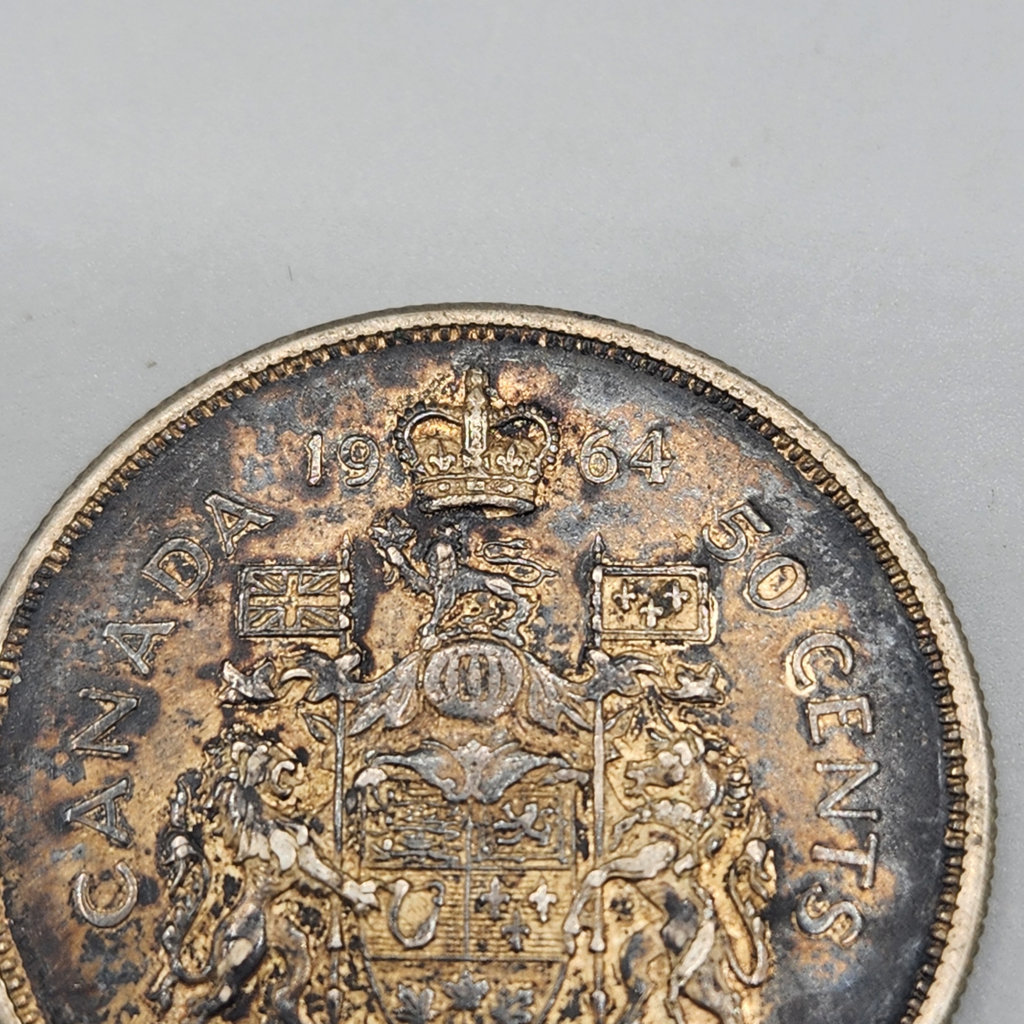 Canadian Silver Half Dollars - image 2 of 3