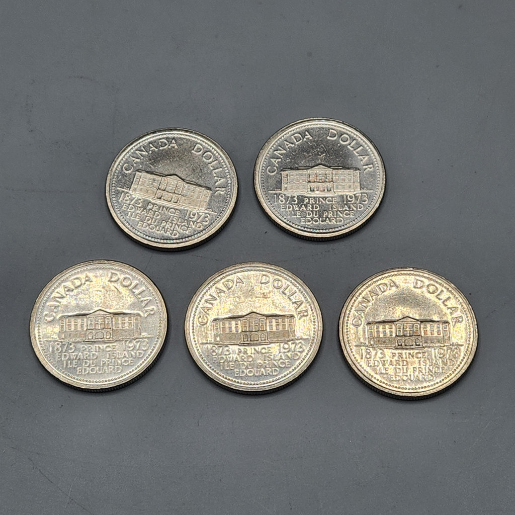 1973 PEI Canada Dollar Coins - image 1 of 3