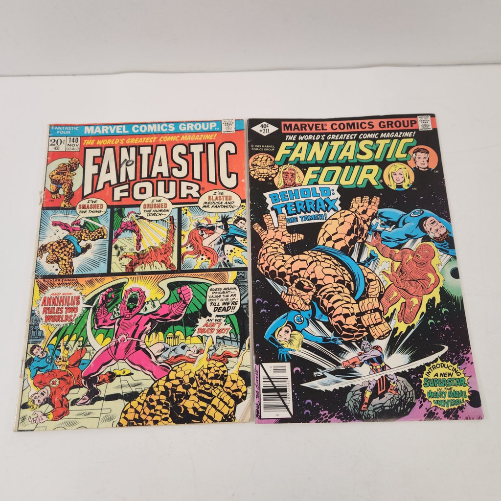 Fantastic Four #140 & 211 - image 1 of 2