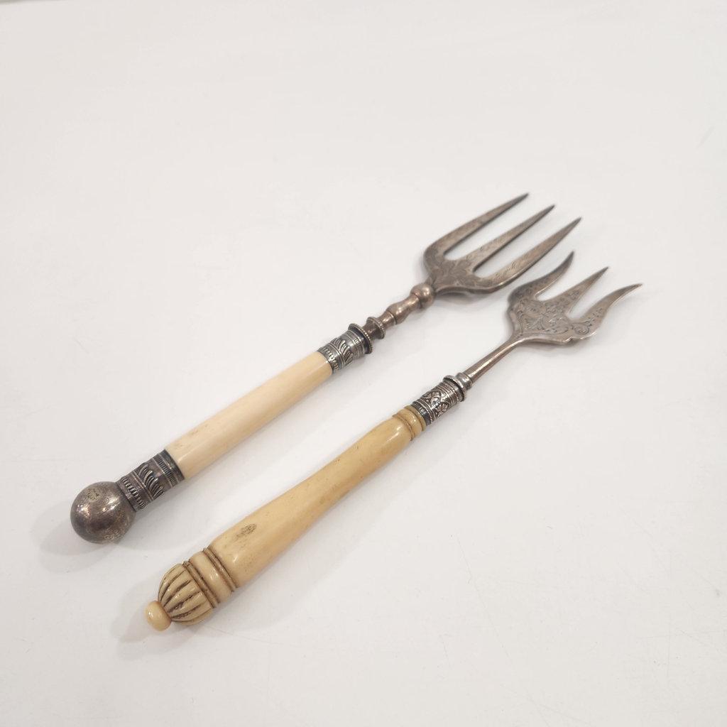 Sterling Silver Serving Forks - image 3 of 3