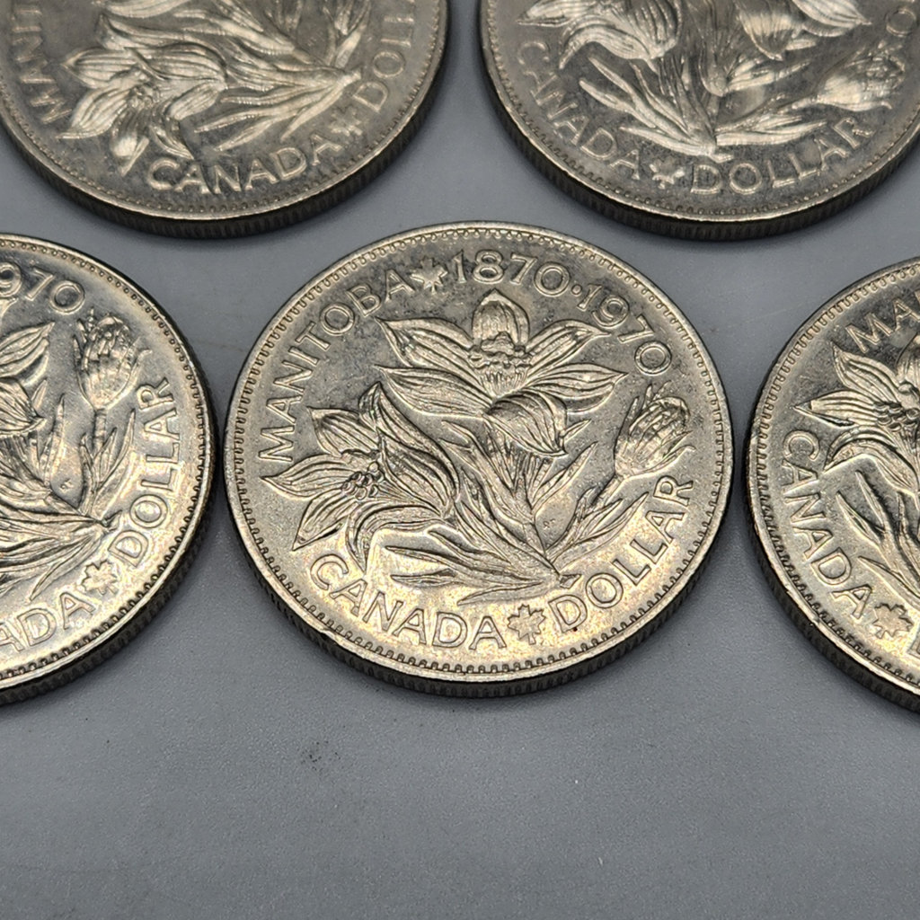 1970 Canada Dollar Coins - image 2 of 3