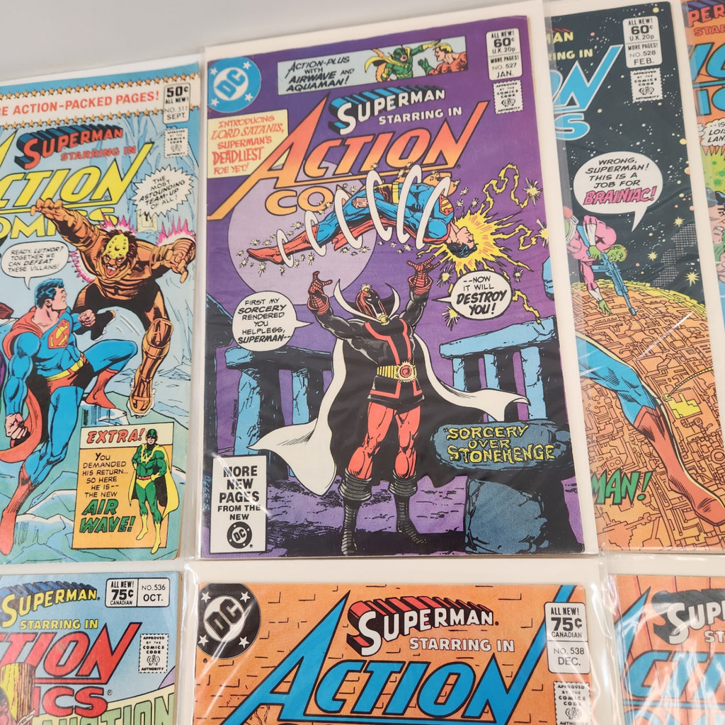 Action Comics 511,527,528,532,535,536,538,548,558,577 - image 2 of 5