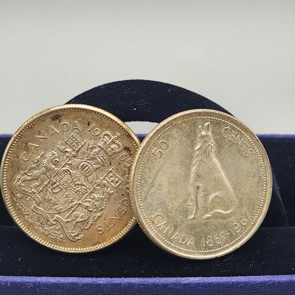 Canada 50 Cent Silver Coins - image 1 of 3