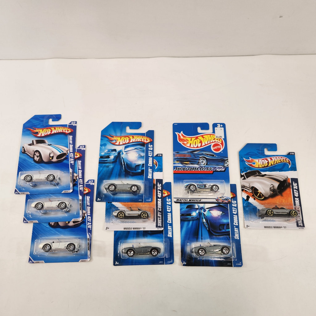 Hot Wheels Shelby Cobra x 9 - image 1 of 4