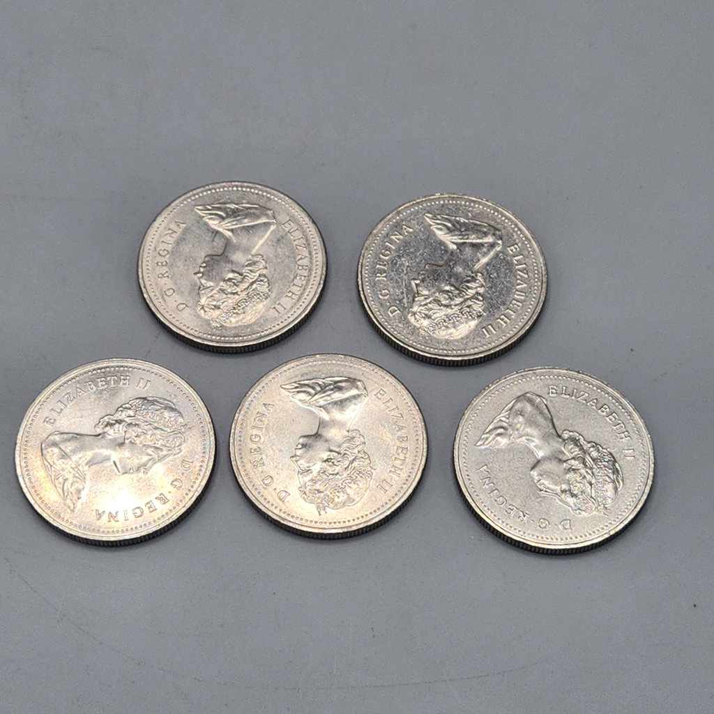 1980-81 Canada Canoe Dollars - image 2 of 2