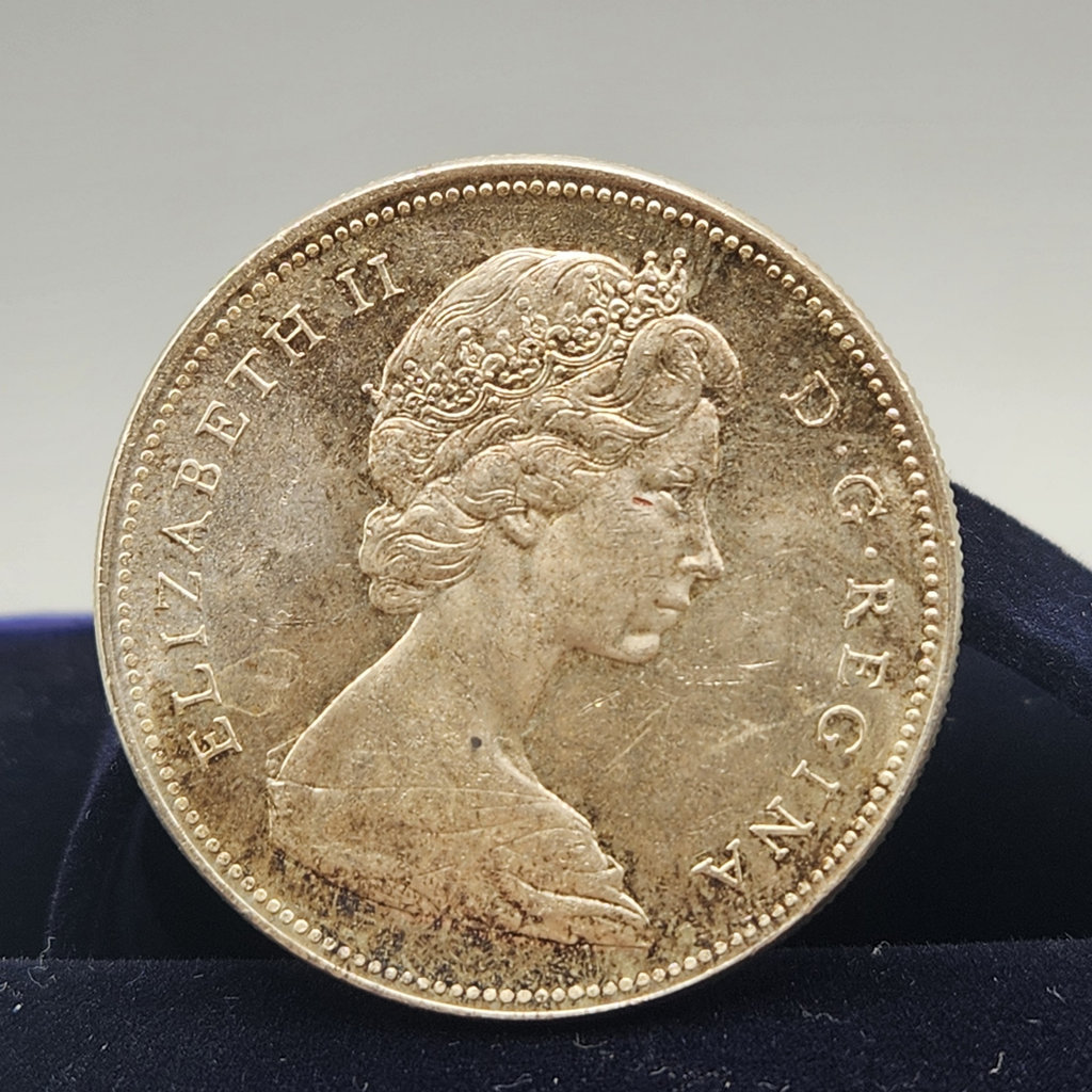 1966 Canada Silver Dollar Voyageur - image 2 of 3