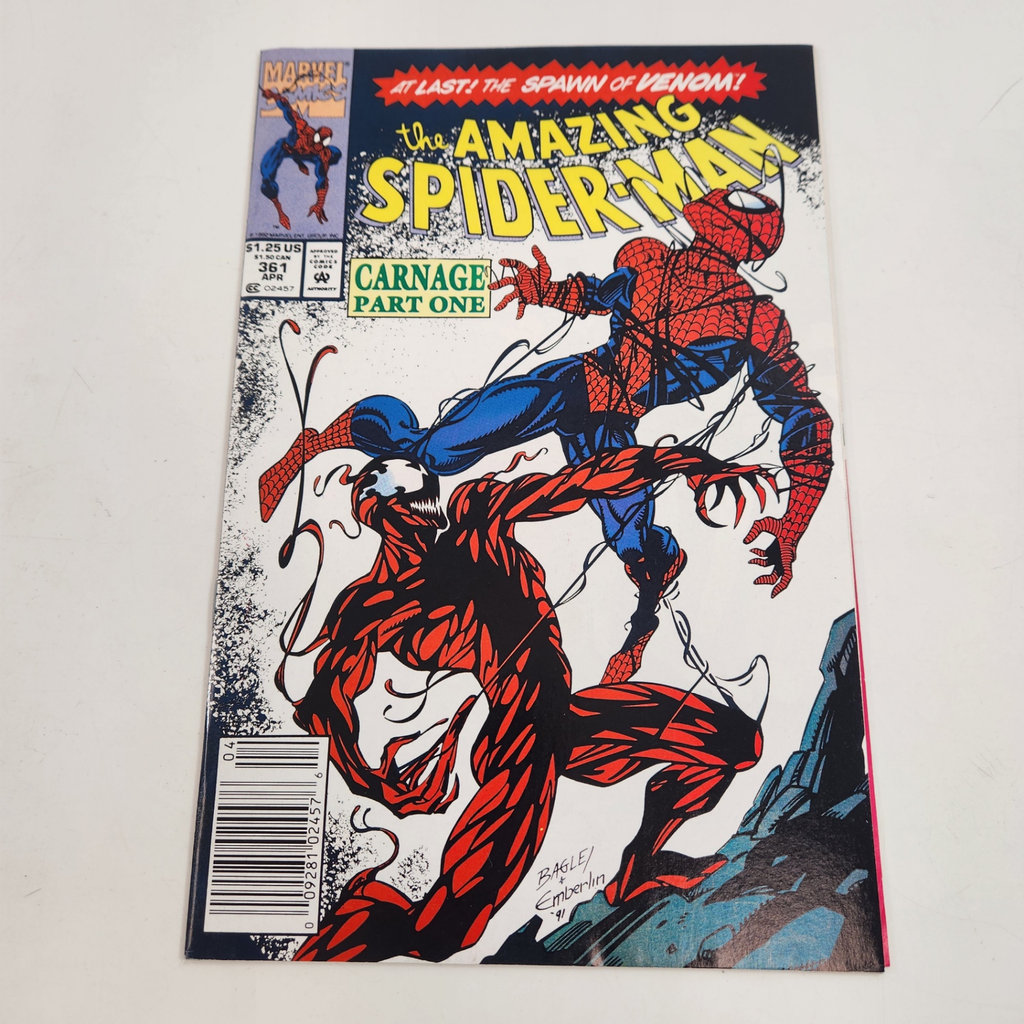 Amazing Spider-Man 361 Newsstand - image 1 of 2