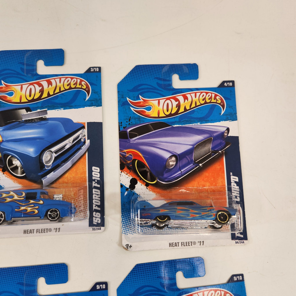 Hot Wheels Heat Fleet 2011 + Sugar Rush - image 4 of 4