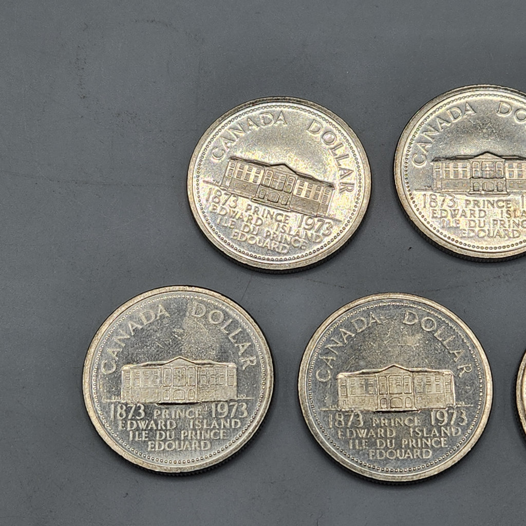 1973 PEI Canada Dollar Coins - image 2 of 3