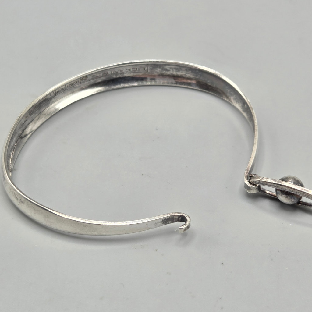 E. Granit Sterling Silver Bracelet 10.2 grams - image 4 of 9